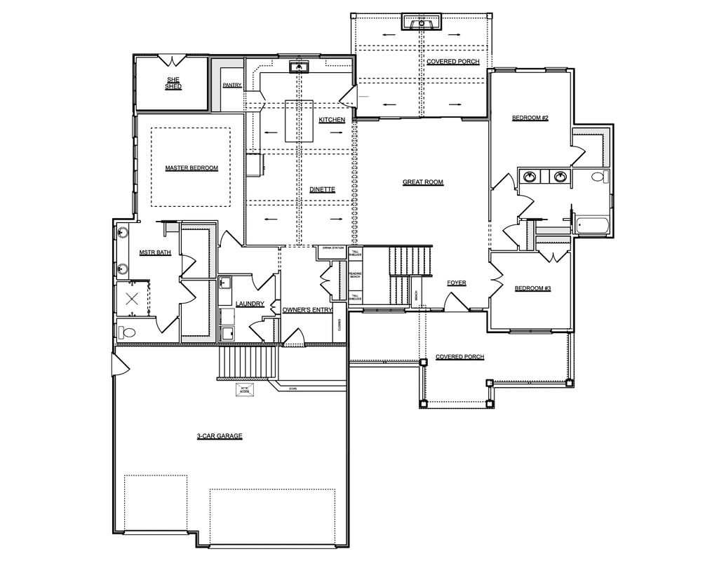 Plan With Two Master Suites